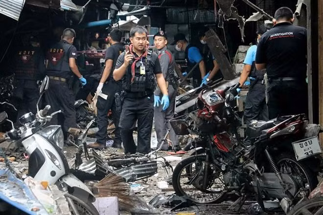 Tailandia: siete agentes de seguridad heridos tras atentados con bombas ảnh 1 Tailandia: siete agentes de seguridad heridos tras atentados con bombas ảnh 1