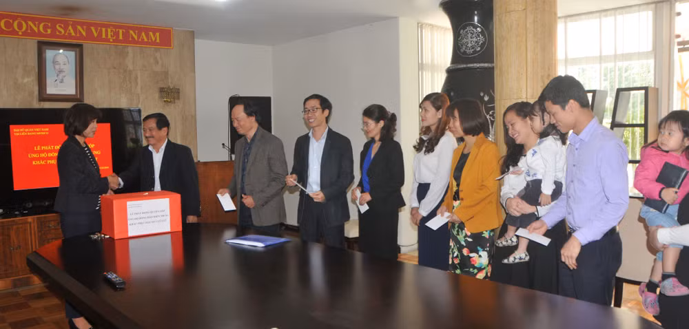 Vietnamitas en México recaudan fondos para coterráneos afectados por inundaciones ảnh 1