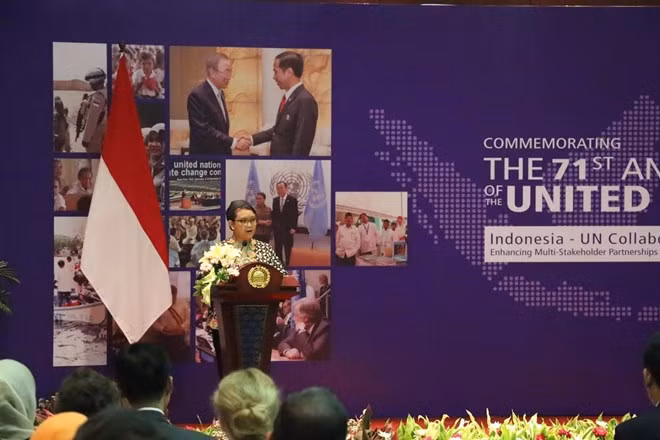 Conmemoran en Indonesia fundación de la ONU ảnh 1