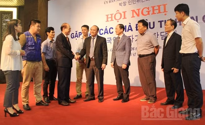 Estimulan inversiones de empresas sudcoreanas en Bac Giang ảnh 1