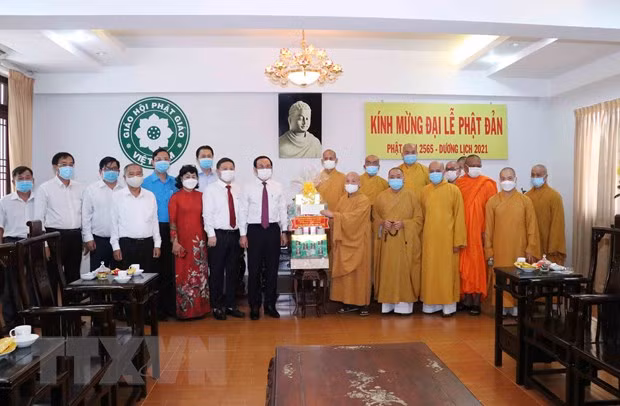 Resaltan esfuerzos de Sangha Budista de Vietnam en desarrollo de Ciudad Ho Chi Minh ảnh 1