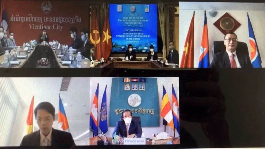 Ciudad Ho Chi Minh apoya lucha contra COVID-19 en Vientiane y Phnom Penh ảnh 1