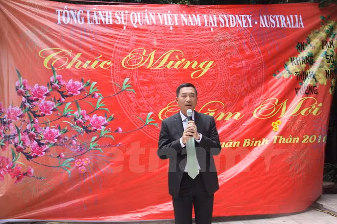Residentes vietnamitas en ultramar celebran encuentros en ocasión del Tet ảnh 1