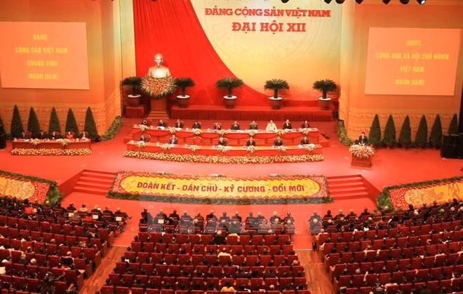 Emocionados vietnamitas en Rusia por XII Congreso del PCV ảnh 1