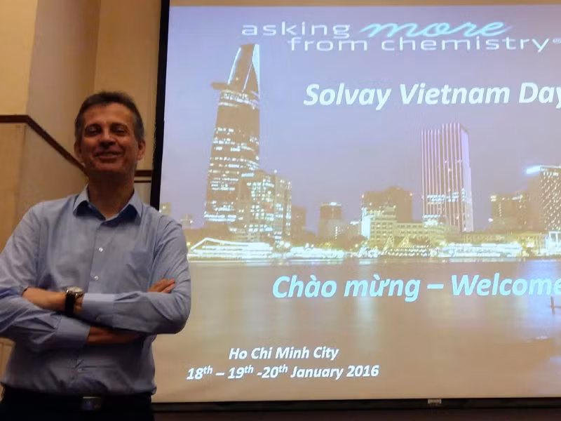 Grupo belga Solvay busca oportunidades de inversión en Vietnam ảnh 1 Grupo belga Solvay busca oportunidades de inversión en Vietnam ảnh 1
