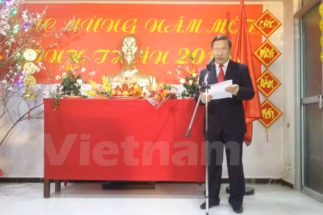 Comunidad vietnamita en Argelia y Alemania celebra el Tet ảnh 1