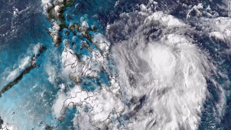 Tifón Vongfong se fortalece cerca de Filipinas ảnh 1