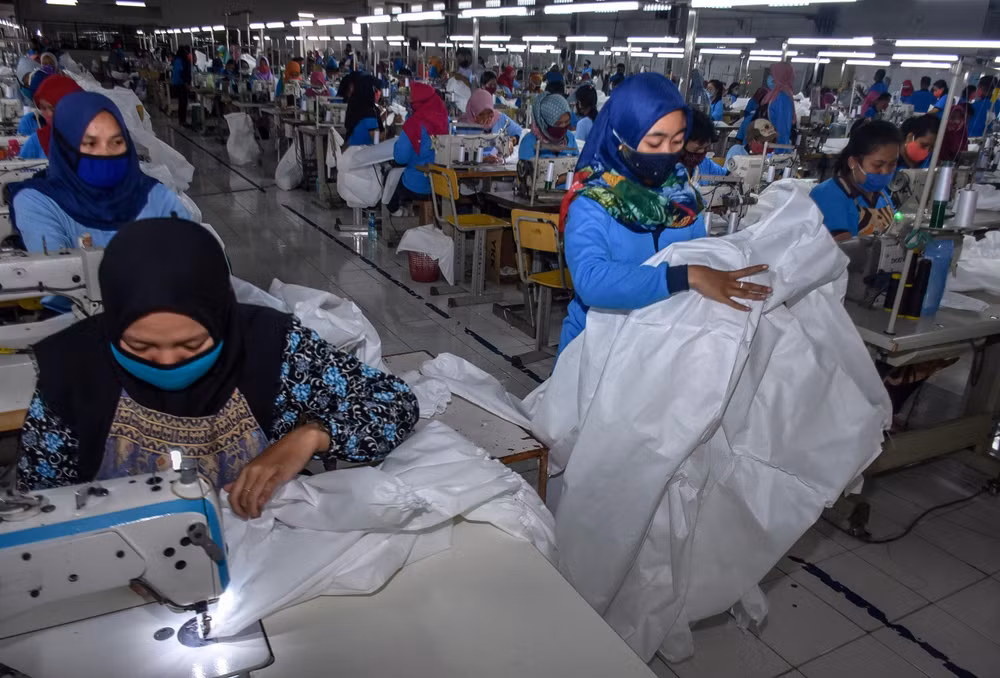 Disminuye producción manufacturera de Indonesia en abril ảnh 1