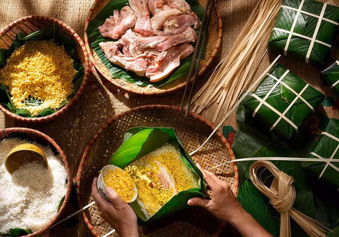 Ofrenda del Tet en el norte de Vietnam representa cultura tradicional ảnh 2