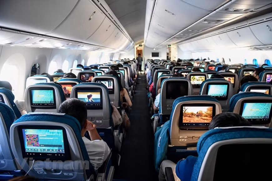 Conquistará el cielo nuevo avión Boeing 787-10 de Vietnam Airlines ảnh 8