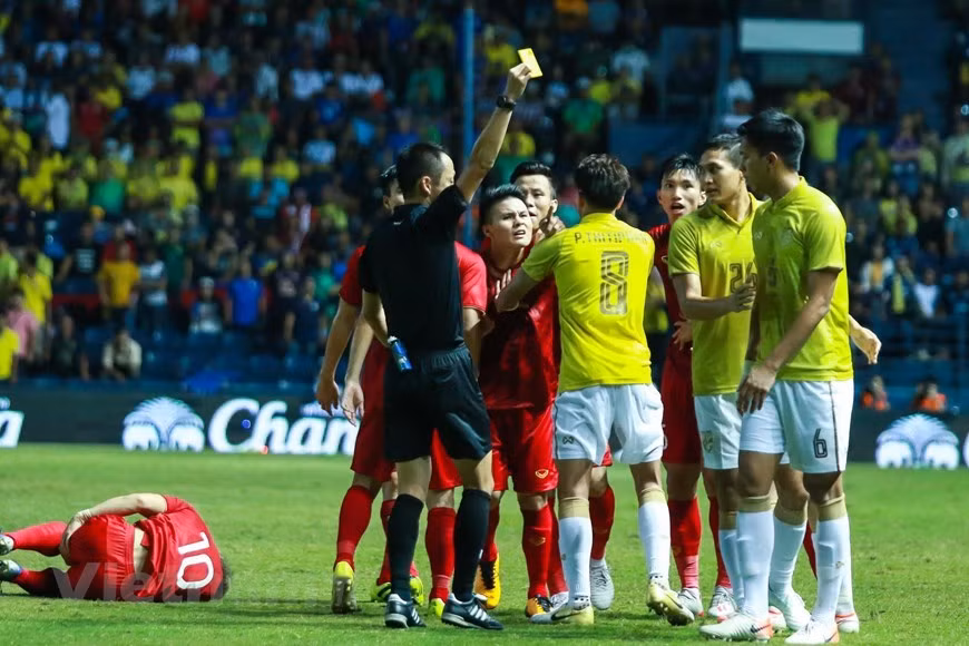 [Foto] Vietnam vence 1-0 a Tailandia en la Copa del Rey ảnh 9