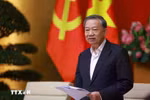 El secretario general del Partido Comunista de Vietnam, To Lam. (Fuente: VNA)