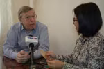 Viktor Petrov, miembro de la junta directiva de la Fundación Soviética para la Paz y del Comité Soviético de Apoyo a Vietnam, en la entrevista. (Fuente: VNA)