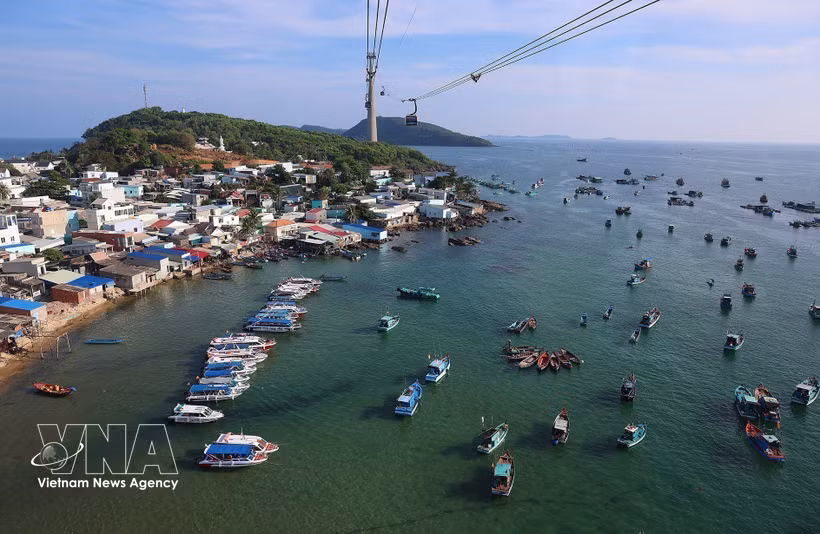 La aldea pesquera de Hon Thom en Phu Quoc (Foto: VNA)
