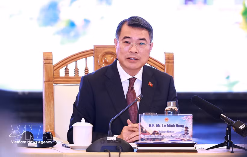 El primer ministro de Vietnam, Le Minh Hung (Foto: VNA)