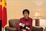 Ton Thi Ngoc Huong, jefa de la misión vietnamita ante la ASEAN. (Fuente: VNA)