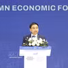 El viceprimer ministro Nguyen Van Thang habla en el Foro Económico de Otoño 2026 (Fuente: VNA)