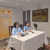 Representantes de la Misión Permanente de Vietnam en Ginebra asistieron al seminario. Foto: VNA