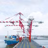 El puerto internacional de Long An es una de las puertas de entrada importantes para que Tay Ninh conecte sus fuentes de carga con el sistema portuario y las rutas marítimas internacionales. Foto: VNA
