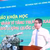 El viceministro de Ciencia y Tecnología, Le Xuan Dinh, habla en la cita (Fuente: VNA)