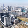 El área central del Centro Financiero Internacional en la península de Thu Thiem. Foto: VNA