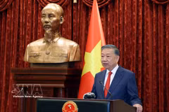 El secretario general del Partido Comunista de Vietnam y presidente de la República, To Lam. (Foto: VNA) 