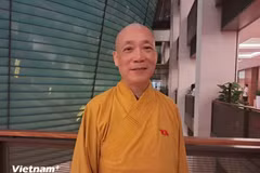 El Venerable Thich Bao Nghiem, vicepresidente del Consejo Ejecutivo de la Sangha Budista de Vietnam. (Foto: Vietnam+=