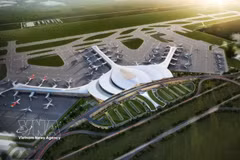El aeropuerto de Long Thanh. (Foto: VNA)
