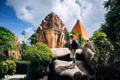 La torre Po Nagar, uno de los símbolos culturales de la provincia de Khanh Hoa. (Foto: Vietnam+)