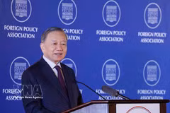Líder vietnamita pronuncia discurso de política exterior en Estados Unidos