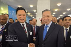 Máximo dirigente vietnamita se reúne con líderes de países participantes en la Asamblea General de la ONU