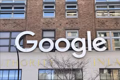 El logotipo de Google en una oficina en Nueva York, Estados Unidos. Foto: Kyodo/VNA
