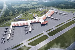 Perspectiva del aeropuerto de Phu Quoc, que se construirá próximamente. Foto: CPG Consultants