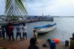 Un pequeño puerto en las Islas del Maíz. (Fuente: La Prensa)