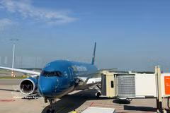 Un avión de Vietnam Airlines. Foto: VNA