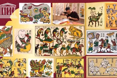 Oficio de elaboración de pinturas Dong Ho en lista de salvaguardia urgente de UNESCO
