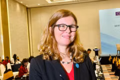 Silvia Danailov, representante de la UNICEF en el país. Foto: Vietnam+