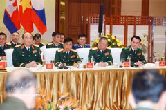 Delegados vietnamitas en la reunión. (Foto: VNA)