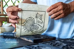 Conservan célebre pintura popular de Hue