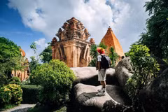 Las Torres Po Nagar, un enigmático conjunto arquitectónico de la civilización Champa en el corazón de Nha Trang, provincia de Khanh Hoa. (Foto: Vietnam+)