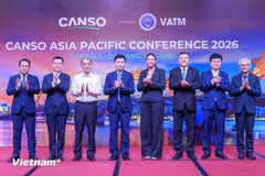 Inauguración de la Conferencia de la Organización de Proveedores de Servicios de Navegación Aérea de Asia-Pacífico 2026. (Foto: Thanh Phong/Vietnam+)