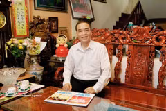 El profesor asociado y doctor Vu Van Phuc, presidente del Consejo Científico del Instituto de Economía y Derecho Internacional y exjefe editor de la revista Revista Comunista. (Foto: VNA)
