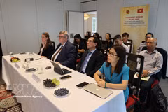 Los delegados en el evento. (Foto: VNA)