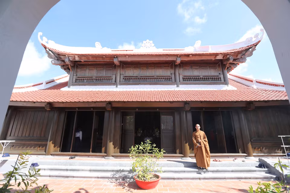 Pagoda Sinh Ton Dong, en la isla homónima. (Foto: VNA)