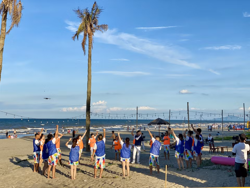 El complejo de Xuan Thanh es un sitio ideal para organizar actividades en grupo. (Fuente: VNA)