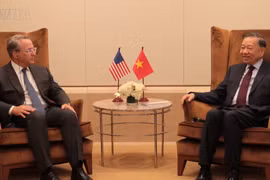 Líder vietnamita dialoga con representantes de grupos económicos en EE. UU.