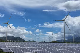 Khanh Hoa cuenta con numerosas ventajas para desarrollar proyectos de energías renovables y nuevos sectores energéticos conforme a la planificación. (Foto: VNA)