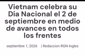 El artículo en el periódico mexicano Regeneración (Foto: VNA)
