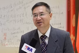 El profesor y doctor Cheng Hanping, jefe ejecutivo del Instituto de Estudios Regionales y Nacionales y director del Centro de Estudios sobre Vietnam de la Universidad de Industria de Zhejiang (China). (Fuente: VNA)