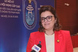 La vicepresidenta de Ecuador, María José Pinto González Artigas (Fuente: VNA)